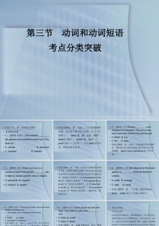 高考英语 重点突破专题复习课件26 课件