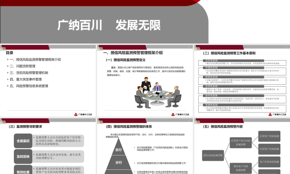 银行客户经理信贷上岗资格暨等级资格认证考试对公客户授信风险监测预警管理培训