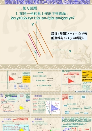 高二数学必修5 简单的线性规划1 课件