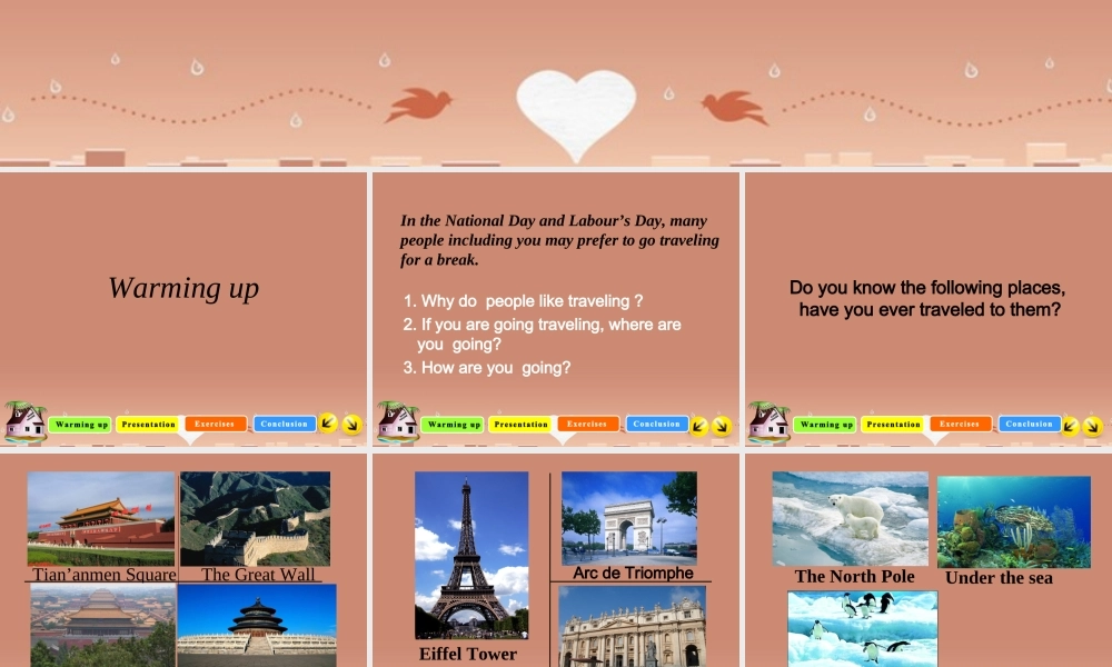 高中英语(Unit 3 Travel journal)period 1课件 新人教版必修1 课件