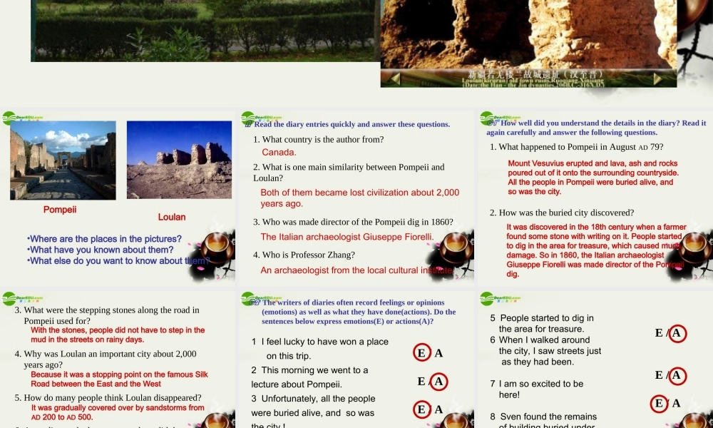 高中英语 Unit3 Reading课件 牛津译林版必修3 课件