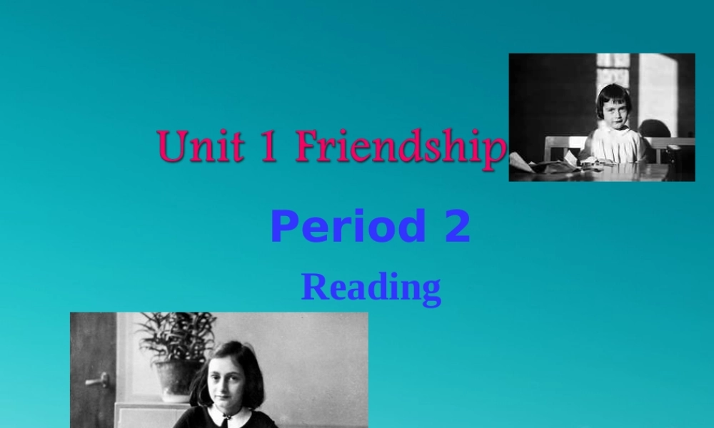 高中英语 Unit1 Reading课件 必修1 课件