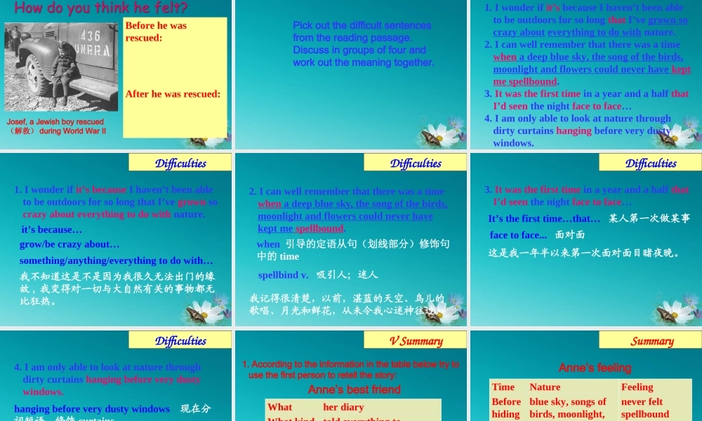 高中英语 Unit1 Reading课件 必修1 课件