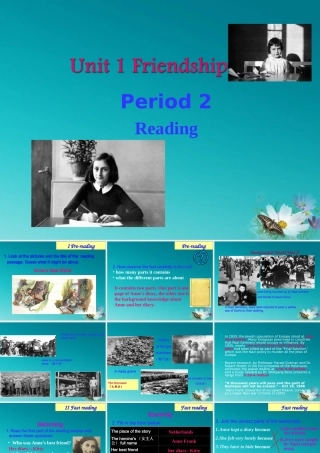 高中英语 Unit1 Reading课件 必修1 课件