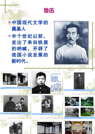 高中语文狂人日记课件粤教版选修五 课件