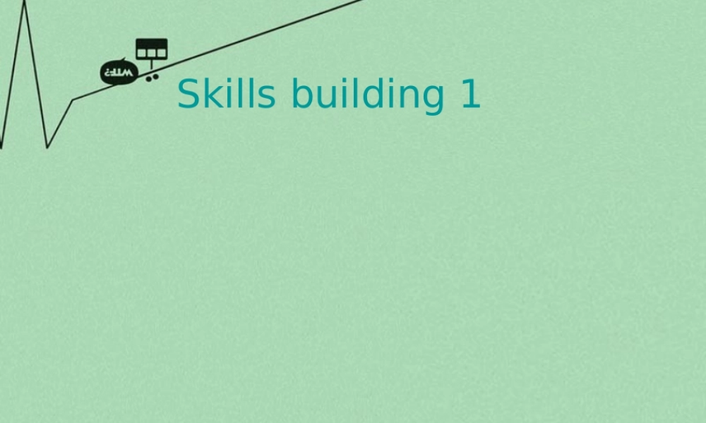 高中英语 Unit 2 Language task 1课件 牛津译林版必修3 课件