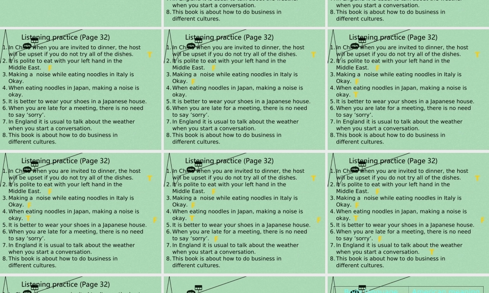 高中英语 Unit 2 Language task 1课件 牛津译林版必修3 课件