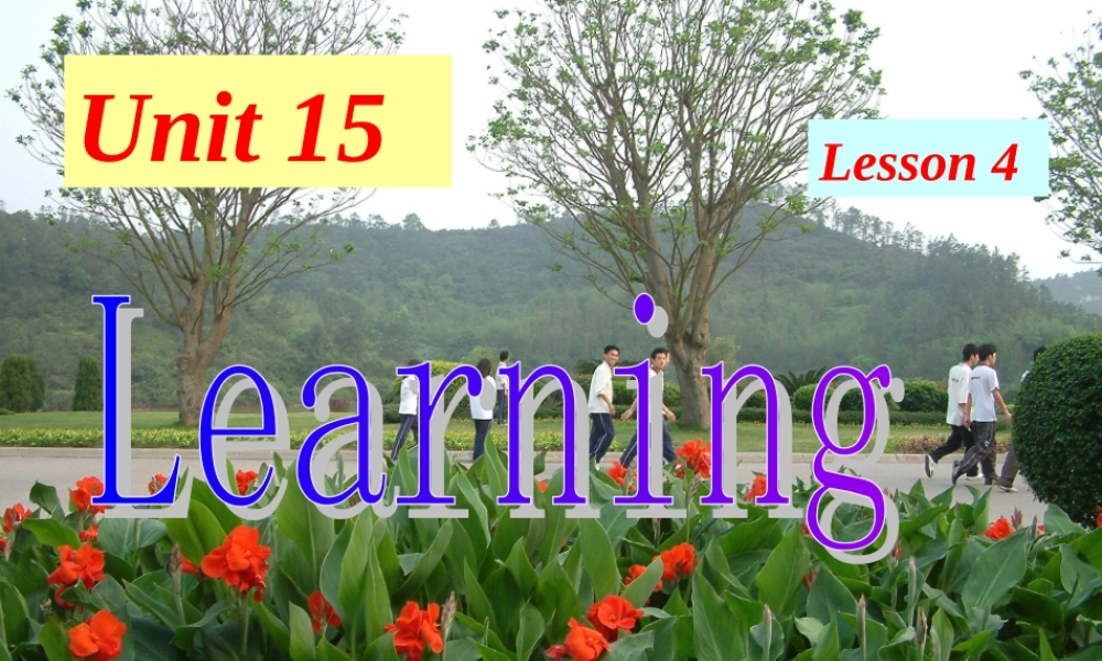 高中英语Unit 15 Lesson 4 Understanding课件1 北师大版 必修5 课件