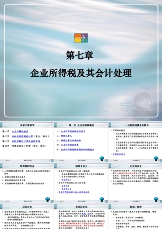 企业所得税及会计处理