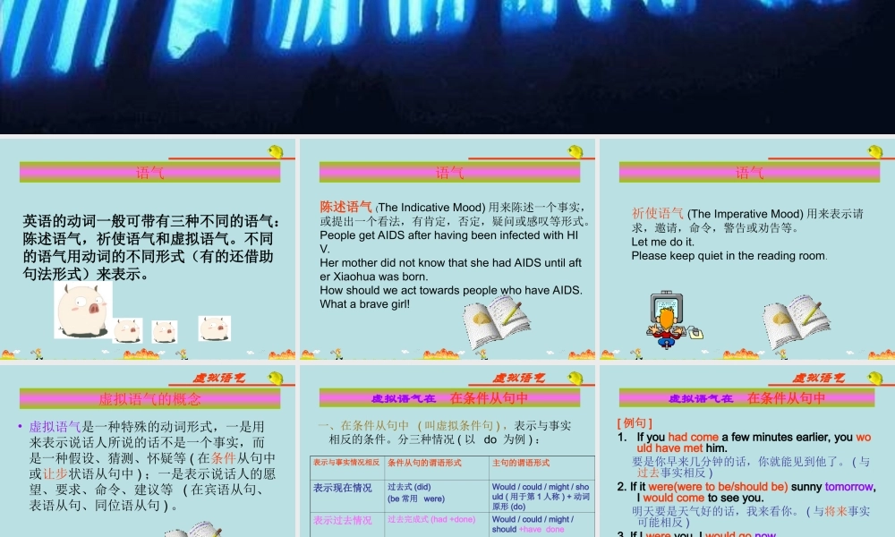 高三英语虚拟语气课件