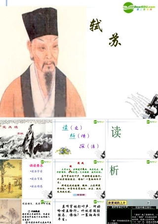高中语文 第2单元第6课(定风波)课件 新人教版必修4 课件