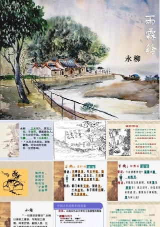 雨霖铃 雨霖铃全套[附flash课件]新课标 人教版 雨霖铃全套[附flash课件]新课标 人教版