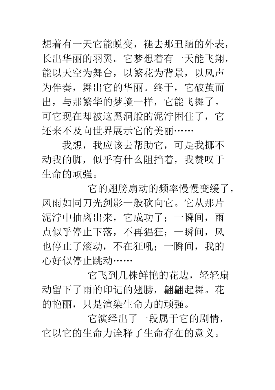 学生优秀作文_第2页