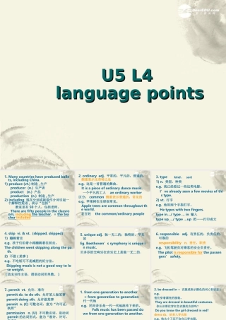 高一英语(unit5 lesson4)课件