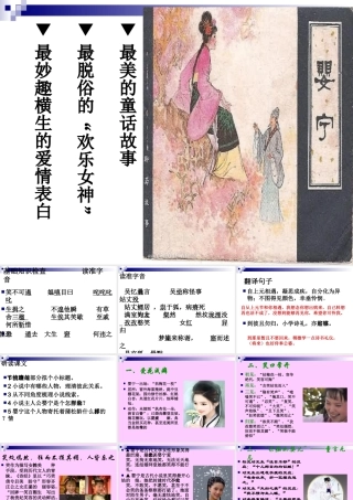 高中语文(婴宁)教学课件 鲁人选修之(中国古代小说选读) 课件