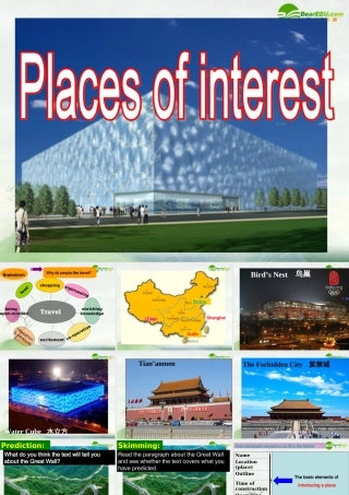高三英语 Unit3 Places of interest-more reading(2)课件 牛津上海版S1A 课件