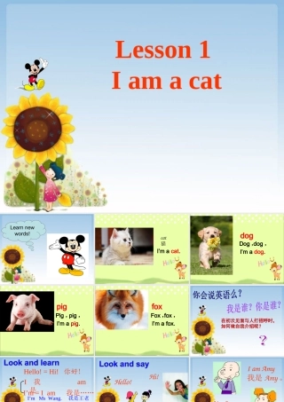 Lesson-1-I-am-a-cat