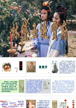 高中语文：林黛玉进贾府 课件新人教版 课件