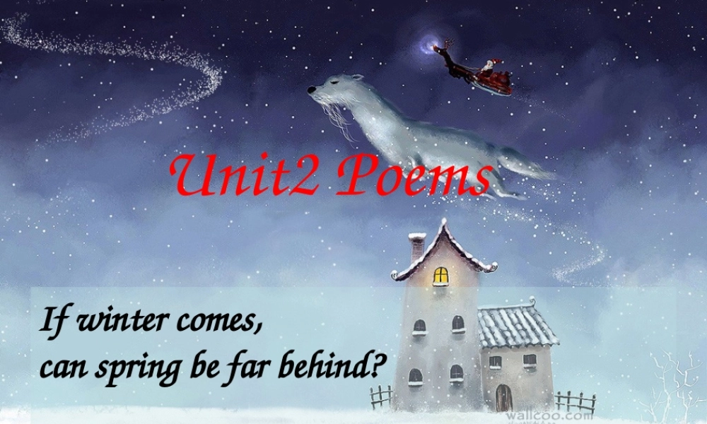 高中英语 Unit2 Reading课件 新人教版选修6 课件