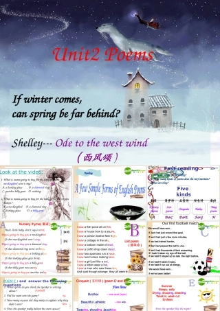 高中英语 Unit2 Reading课件 新人教版选修6 课件