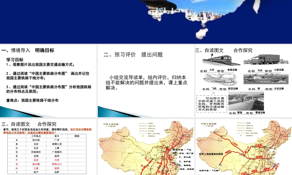 第四节交通运输
