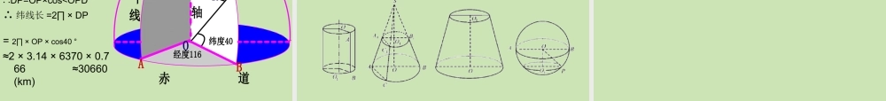 高中数学 113 圆柱、圆锥、圆台和球1 课件 新人教B版必修2 课件