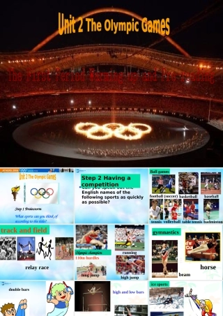高中英语 Unit2 The Olympic Games warming up教学课件 新人教版必修2 课件