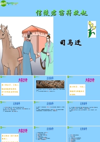 高中语文(信陵君窃符救赵)课件4 北京版选修1 课件