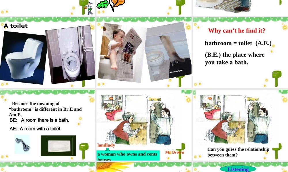 高中英语第一册Unit2 English around the world--Warming up & Listeningppt课件