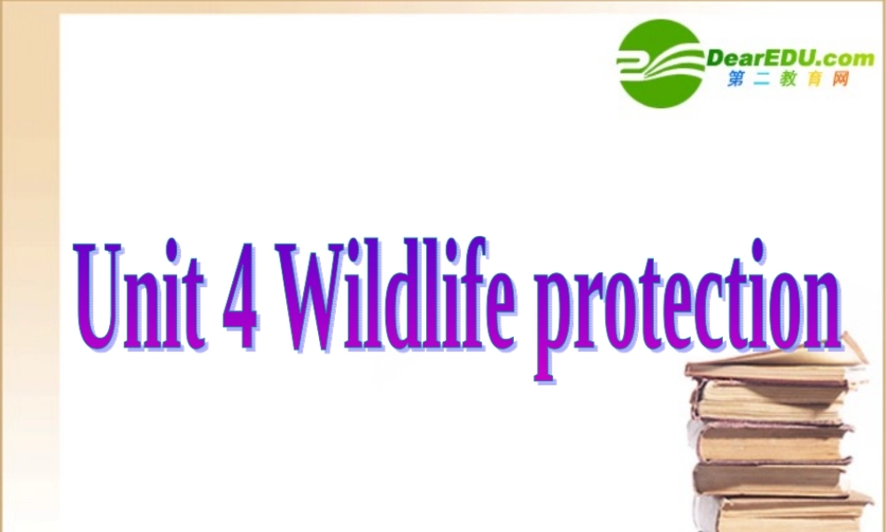 高考英语一轮复习 Book Two Unit 4 Wildlife Protection备考课件