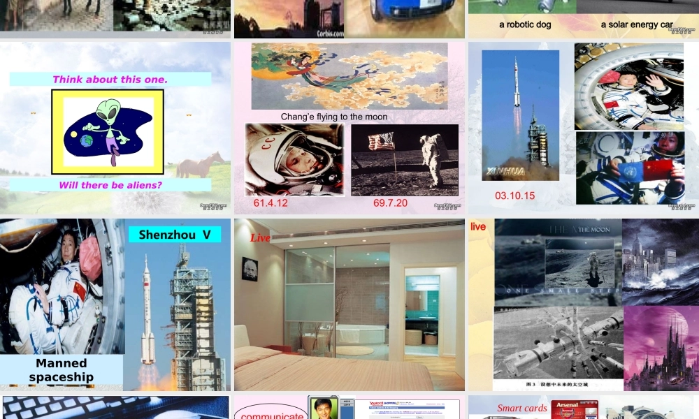 高二英语Unit6 Life in the future 人教版 课件