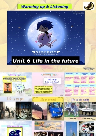 高二英语Unit6 Life in the future 人教版 课件