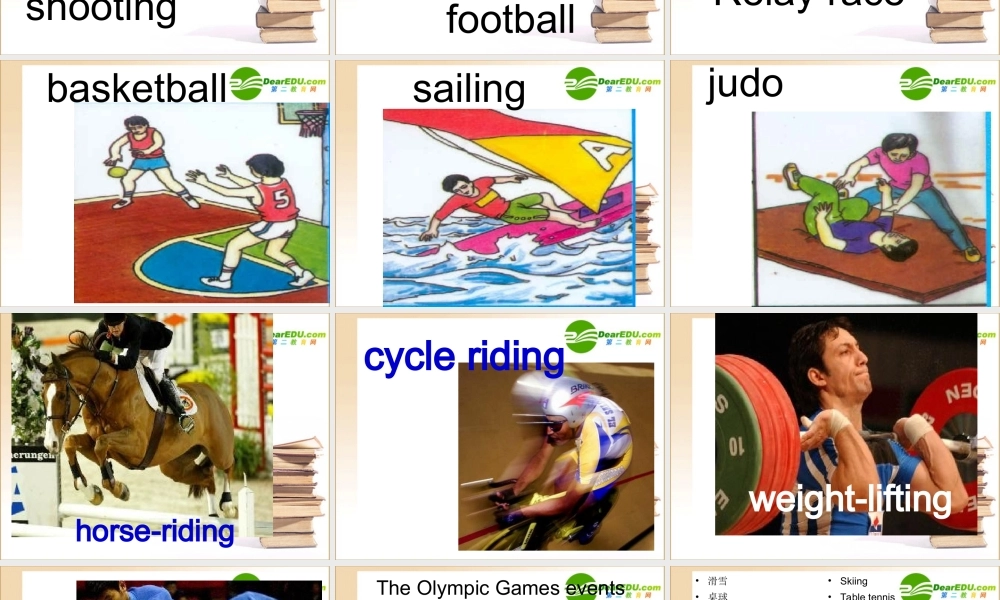 高中英语 the olympic games warming up reading课件 新人教版必修2 课件