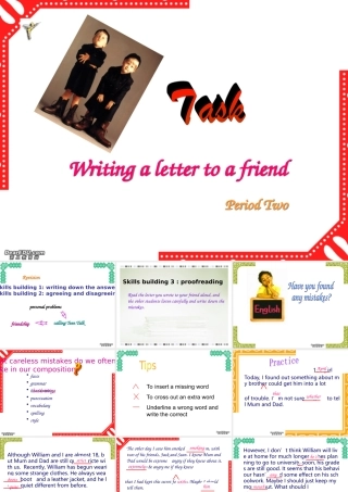 江苏省高二英语牛津英语第五模块Task2课件