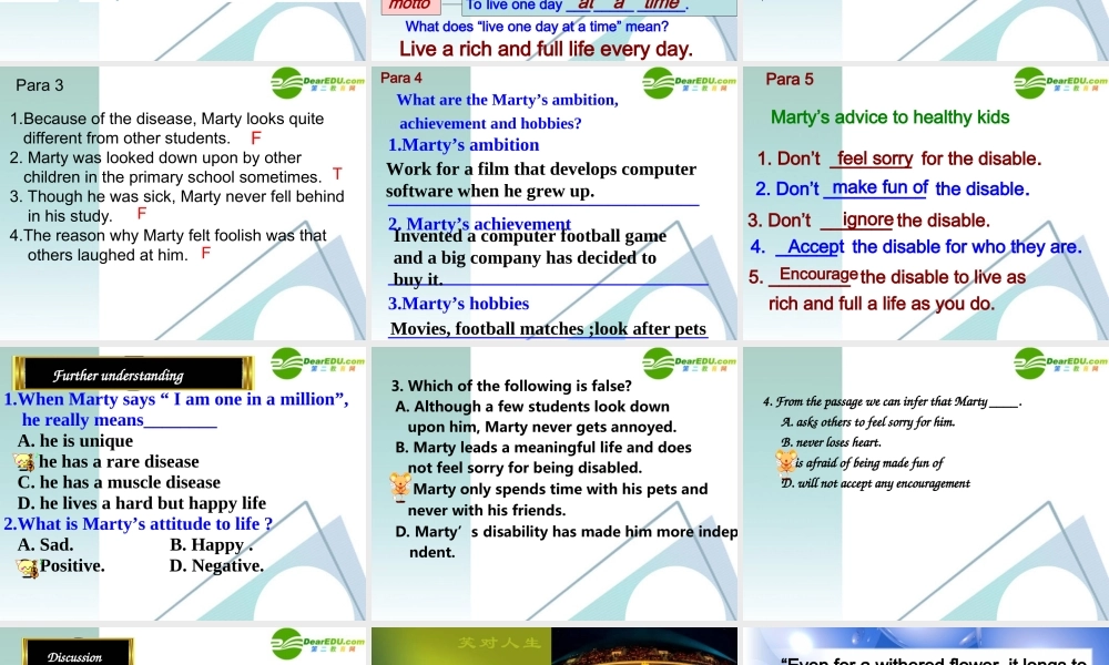 高中英语 Unit 1 第一课时reading课件 新人教版选修7 课件