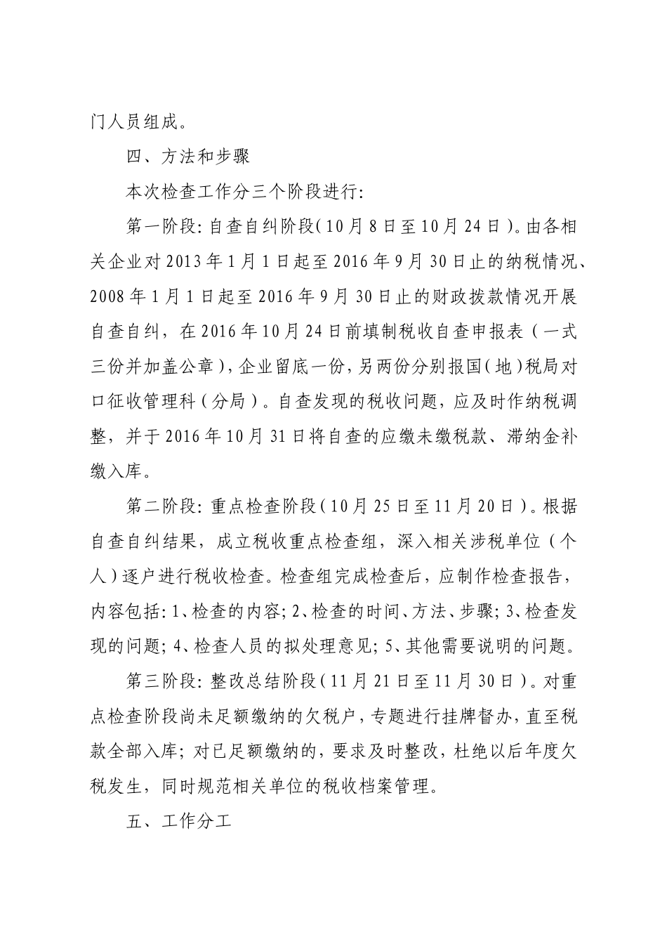 高新区2016年税收专项检查工作实施方案_第3页