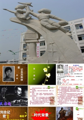 记念刘和珍君 高一语文2.5(记念刘和珍君)精品课件(2套)新人教版必修1