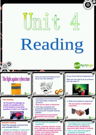 高中英语 Unit4 law and order-Reading课件 牛津译林版选修10 课件