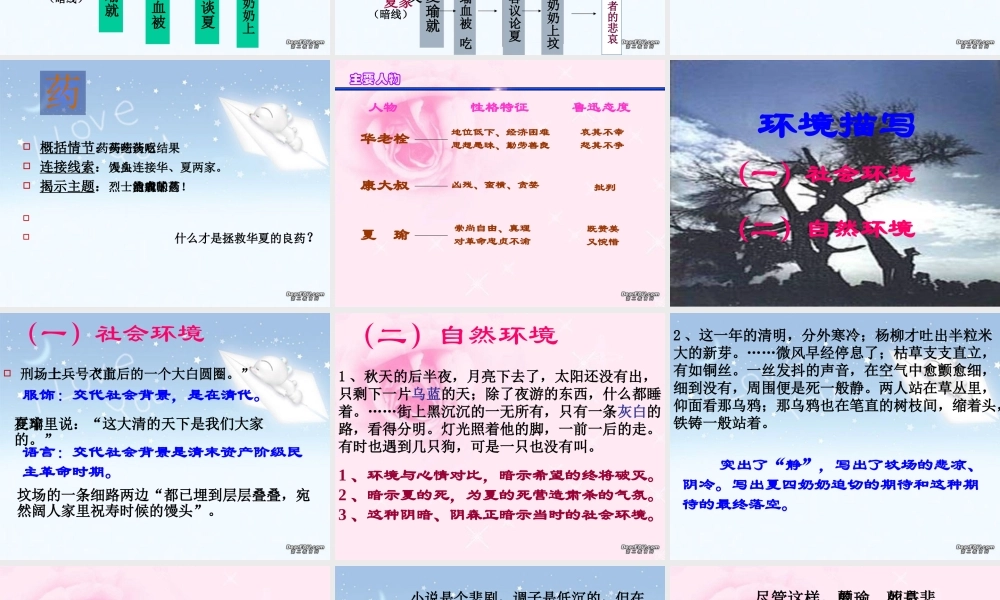 药高二语文第一课件示例三 课件