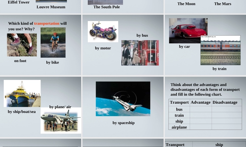 高中英语 warming & reading课件