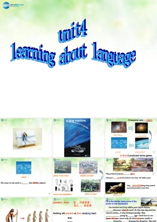 高中英语 unit4 Astronomy learning about language grammar教学课件 新人教版必修3 课件