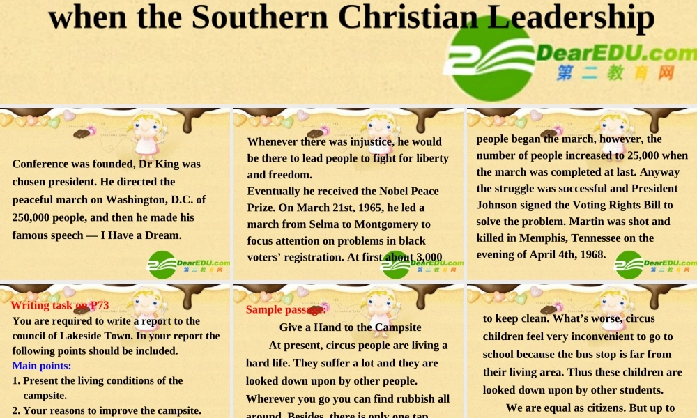 高中英语 Unit 3Fairness for all-Writing课件 新人教选修10 课件