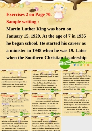 高中英语 Unit 3Fairness for all-Writing课件 新人教选修10 课件