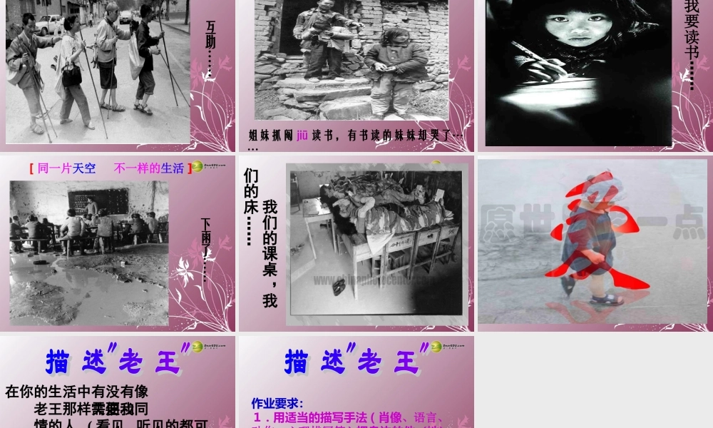 高中语文 第二专题(底层的光芒 老王)课件 苏教版必修3 课件