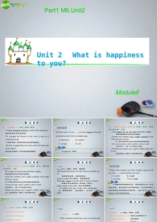 湖南省高考英语 M6 Unit 2　What is happiness to you(2)课件 牛津译林版 课件