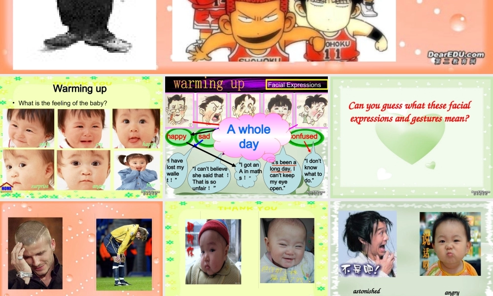 高一英语Unit21 Body Language新课标 人教版 课件