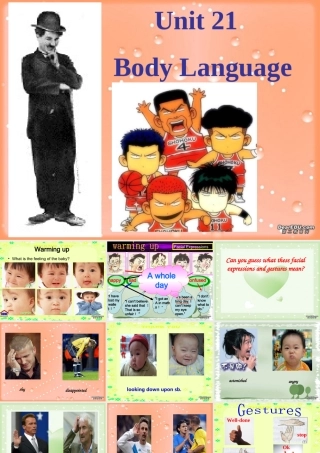 高一英语Unit21 Body Language新课标 人教版 课件