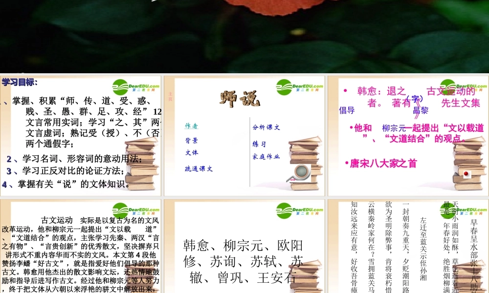 高中语文：414(师说)课件(4)(语文版必修4) 课件