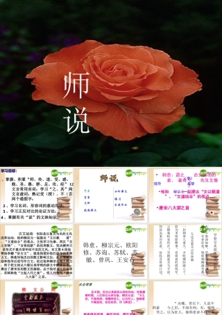 高中语文：414(师说)课件(4)(语文版必修4) 课件