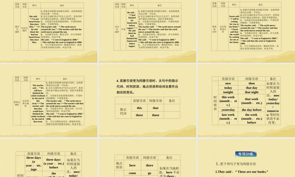 高中英语 Unit14 Section Ⅳ Grammar & Writing精品课件 北师大版必修5 课件